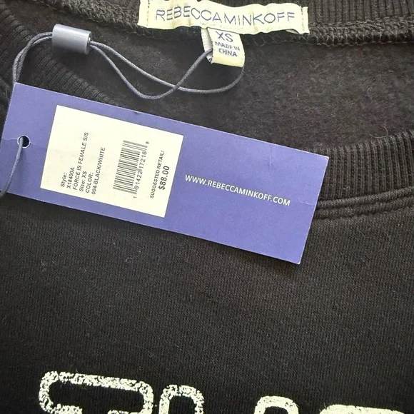 NWT Rebecca Minkoff The Force Is Female Sweater - Picture 2 of 3